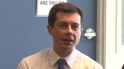 Buttigieg tours temporary housing in Los Angeles News Clip