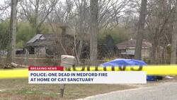 Police: 1 person, at least 50 cats killed in Medford animal sanctuary fire News Clip