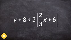 Graphing an absolute value inequality Instructional Video