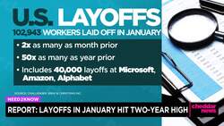 Reports: Layoffs In January Hit Two-Year High News Clip