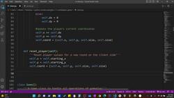 The Art of Doing - Python Network Applications with Sockets - Online Multiplayer Game Part 11 - Resetting the Game for More Rounds Instructional Video