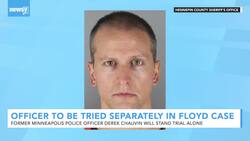 Officer Who Knelt On George Floyd's Neck To Be Tried Alone News Clip