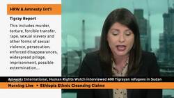 Human rights groups accuse Ethiopian military of war crimes in Tigray News Clip