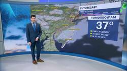 Partly sunny, but cold start to spring in New Jersey; showers expected Wednesday News Clip