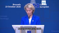 Belgian resistance holds up €140 billion loan for Ukraine at EU summit News Clip