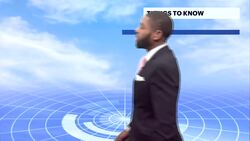 Less heat and humidity today, pesky showers for Labor Day weekend News Clip