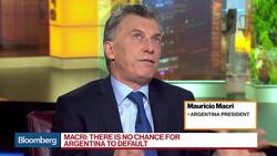Macri Says There's Zero Chance Argentina Defaults Again News Clip