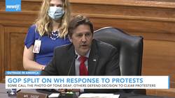 Republican Senators Split On President Trump's Response To Protests News Clip