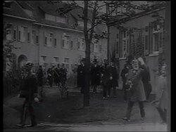 Berlin, royalty and the German Navy Stock Footage