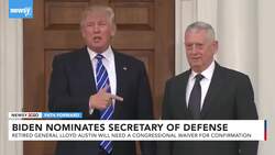 Biden DOD Nominee Could Break Barriers, But Confirmation Faces Hurdles News Clip