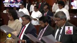 Sri Lanka's New Cabinet Sworn in News Clip