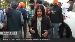 Indian farmers' march on Delhi blocked for 4th day News Clip