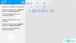 KS2 Primary Maths Age 9-13 - Sum and Product:  - Explained Instructional Video