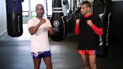 How to Defend against Knee Attack in Muay Thai Kickboxing Instructional Video
