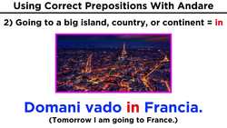 Conjugating the Irregular Verb: Andare (To Go) Instructional Video