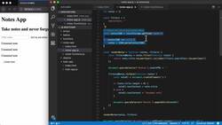 The Modern JavaScript Bootcamp (2019) - Splitting up Our Application Code Instructional Video