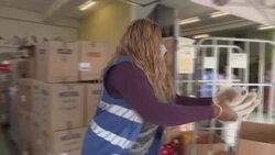 CLEAN : French lockdown causes surge in number of people needing welfare News Clip