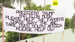 Reports that first white South African 'refugees' due to arrive in US next week News Clip