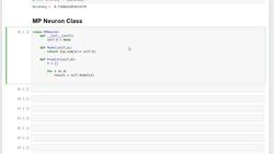Deep Learning - Crash Course 2023 - MP Neuron Class Instructional Video
