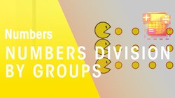 Learn How To Divide Numbers By Splitting Them Into Groups Instructional Video