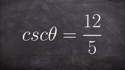 Evaluating six trigonometric functions of a right triangle Instructional Video