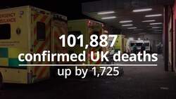 Coronavirus in numbers: UK death toll rises by 1,725 News Clip