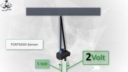 IR Sensor ( TCRT5000 Sensor ) آلية عمل حساس الأشعة تحت الحمراء - Arduino 04 Instructional Video