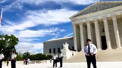 Protesters Demonstrate Against President Trump's Supreme Court Nominee Brett Kavanaugh At The Supreme Court Stock Footage