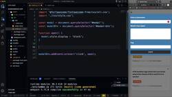 Modern JavaScript from the Beginning - Second Edition - Modal Component Instructional Video