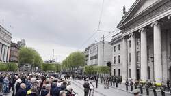 The 109th Anniversary of the Easter Rising is commemorated in Dublin News Clip