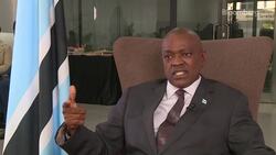 Botswana President Mokgweetsi Masisi on De Beers Deal News Clip