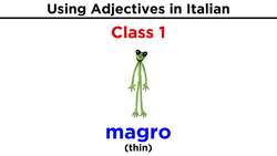 Italian Adjectives: Grammar and Vocabulary Instructional Video