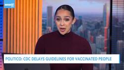 CDC Delays Guidance Protocols for Vaccinated People News Clip