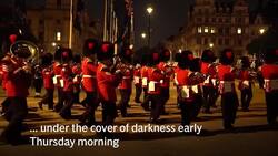 Troops rehearse for Queen's State Funeral in London News Clip