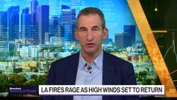 Will LA Wildfires Continue as High Winds Set to Return? News Clip
