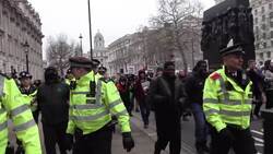 Police arrest pro-Palestinian protesters in central London News Clip