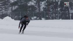 The thrilling intensity of Olympic speed skating with Brittany Bowe Instructional Video
