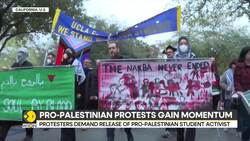 US: Protesters demand release of Pro-Palestinian student activist, Mahmoud Khalil News Clip