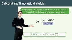 Calculating Theoretical Yield in Chemical Reactions Instructional Video