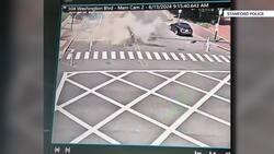 Officials: Gas leak caused underground explosion, closures in downtown Stamford News Clip