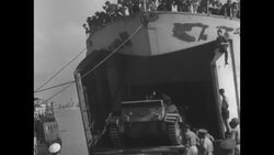 MacMillan signs over authority to new Israel and British troops leave Palestine News Clip