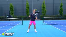 Striking - (Tennis) Forehands & backhands Instructional Video