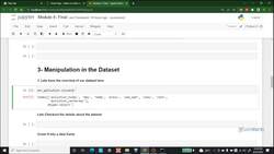 A Practical Approach to Timeseries Forecasting Using Python - Dataset Manipulation Instructional Video