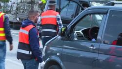 CLEAN : 'Barrier of love': Palestinian civilians set up virus checkpoints News Clip