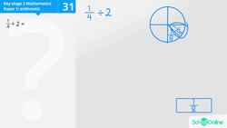 KS2 Primary Maths Age 9-13 - Fractions, Decimals and Percentages: Dividing Fractions - Explained Instructional Video