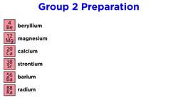 Periodic Table Part 3: Alkaline Earth Metals (Be, Mg, Ca, Sr, Ba, Ra) Instructional Video