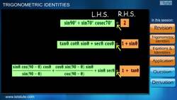 Basic Trigonometry Identities Instructional Video