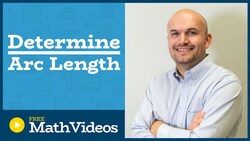 Master how to determine the arc length with given theta and the radius Instructional Video
