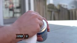 How to Start a Fire with an Aluminum Can & a Chocolate Bar Instructional Video