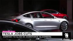 Tesla to Cut 9% of Its Workforce News Clip